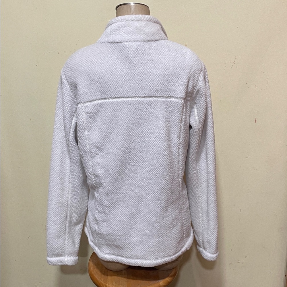 Patagonia Women's Off-White Fleece Re-Tool Snap Fleece Pullover - Picture 3 of 5